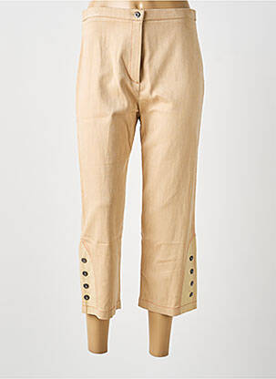 Pantalon 7/8 bej MULTIPLES femeie
