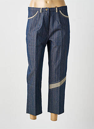 Pantalon 7/8 albastru MULTIPLES femeie