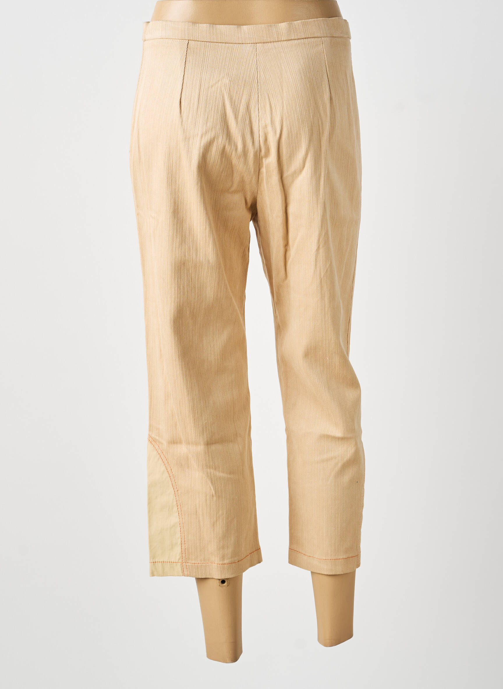 Pantalon 7/8 bej MULTIPLES femeie
