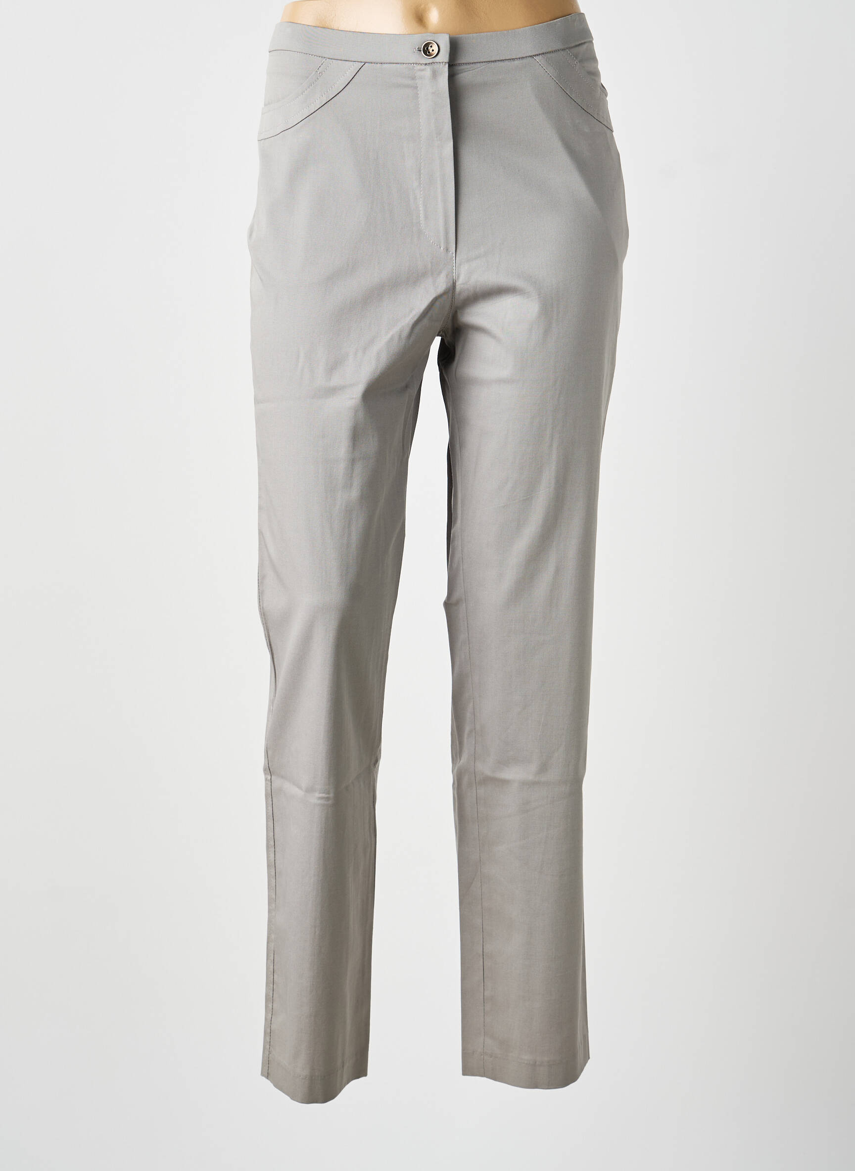 Pantalon 7/8 gri MULTIPLES femeie