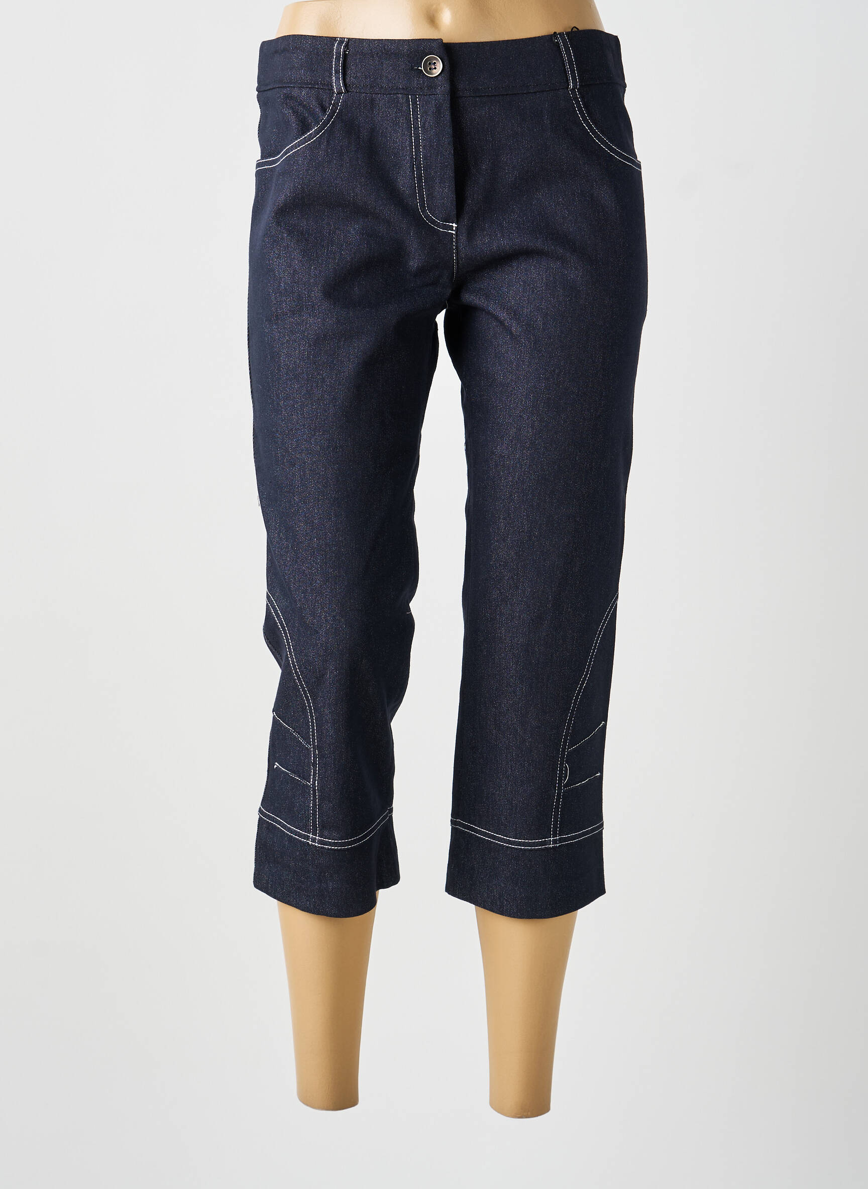 Pantalon 7/8 negru MULTIPLES femeie