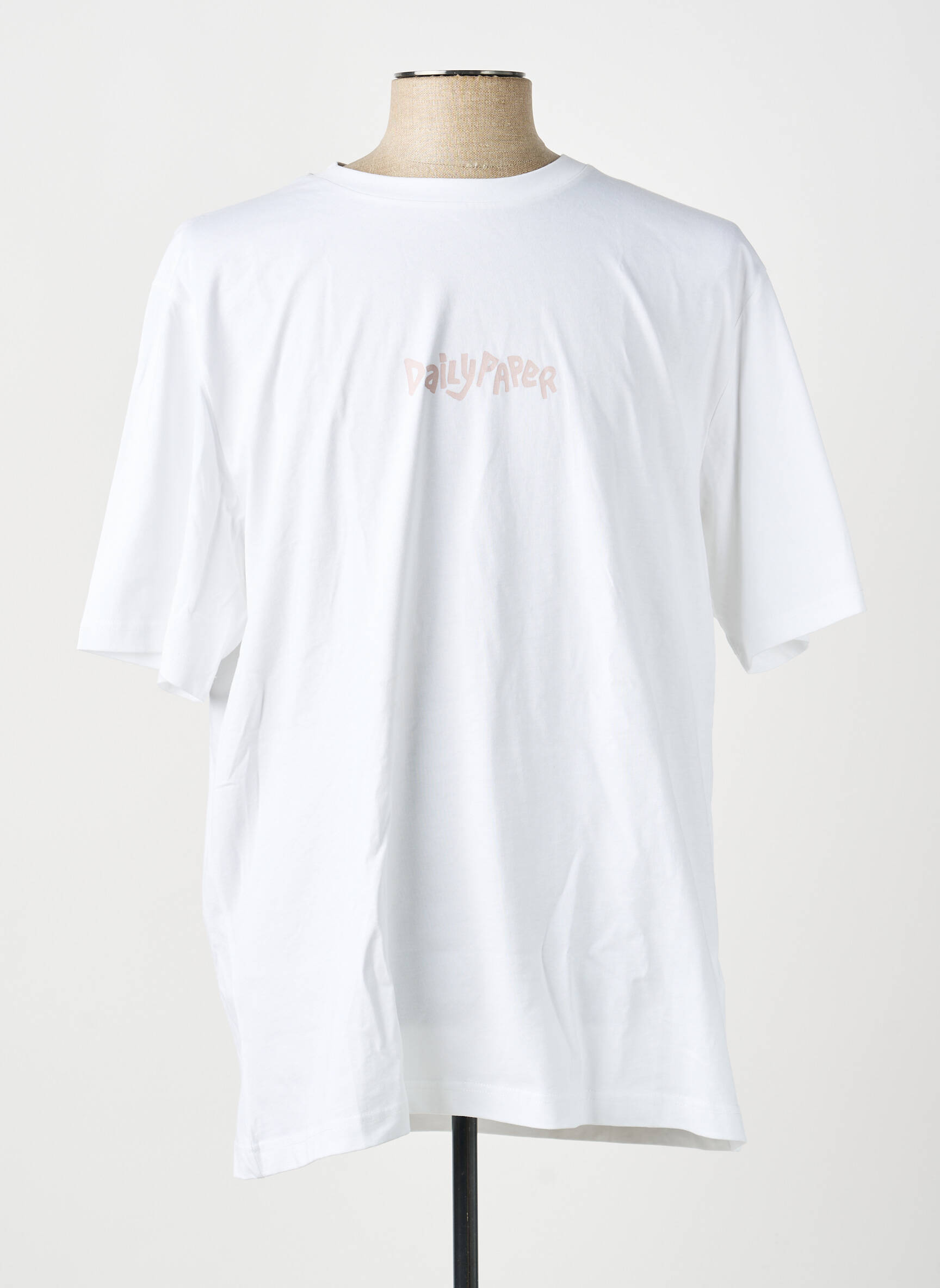Tricou alb DAILY PAPER bărbat