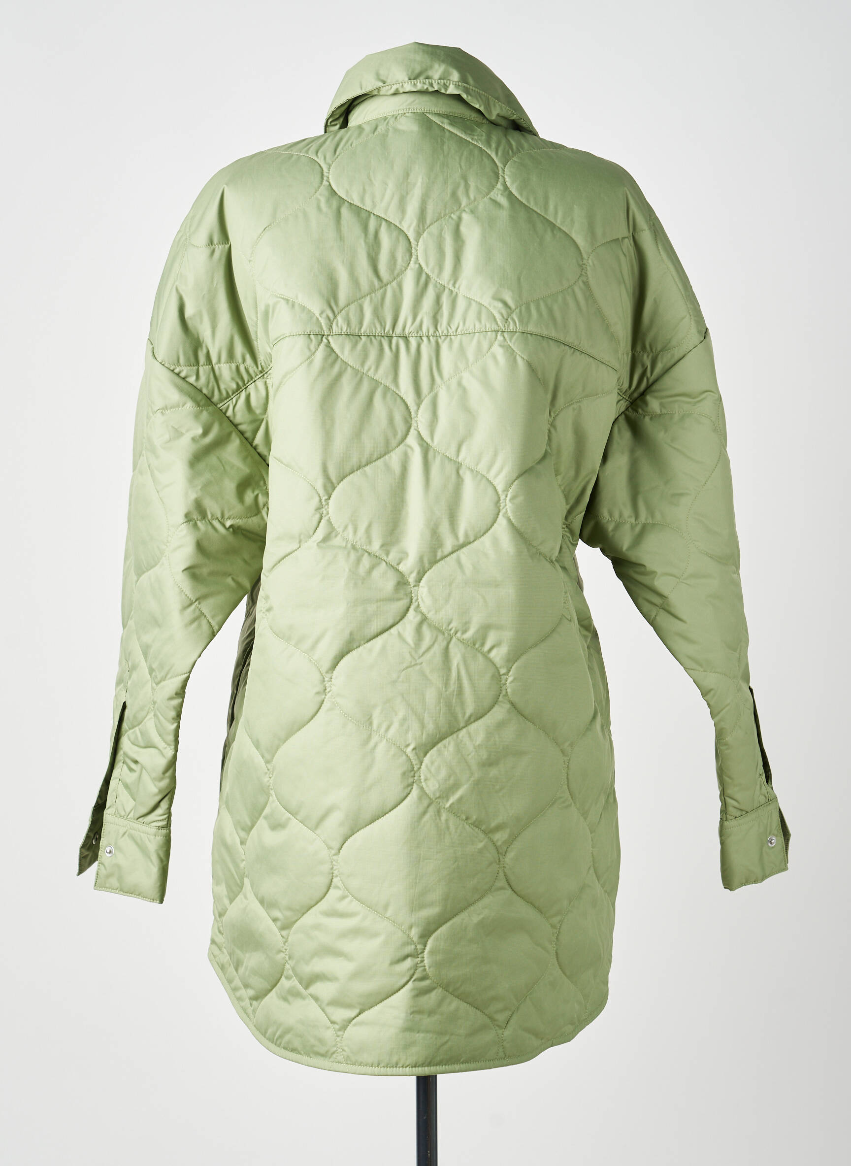 Geacă matlasată verde NIKE femeie