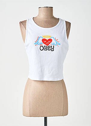Maiou alb OBEY femeie