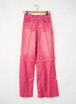 Pantalon drept roz BASIC PLEASURE MODE femeie