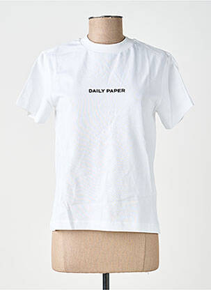 Tricou alb DAILY PAPER femeie
