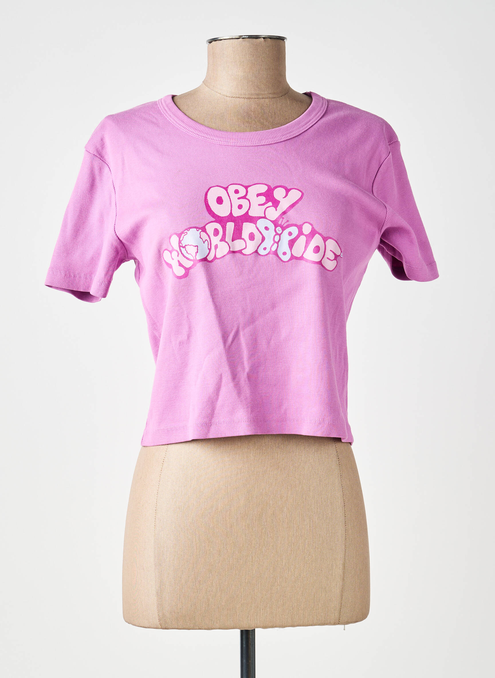 Tricou violet OBEY femeie