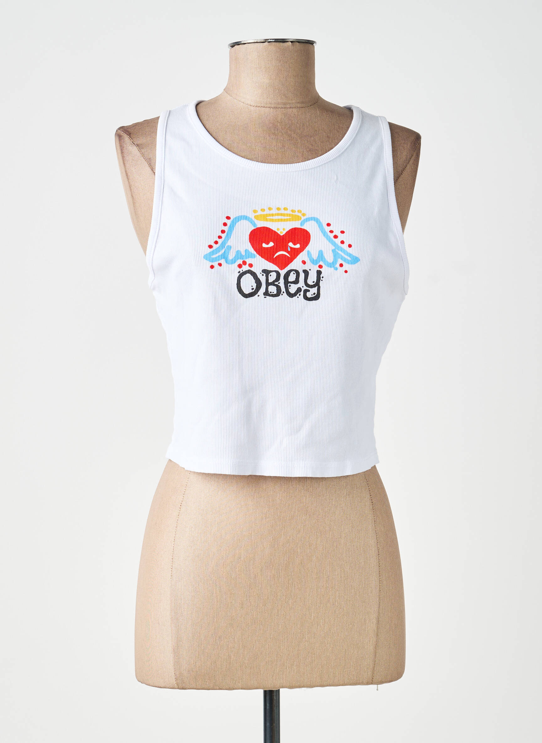 Maiou alb OBEY femeie