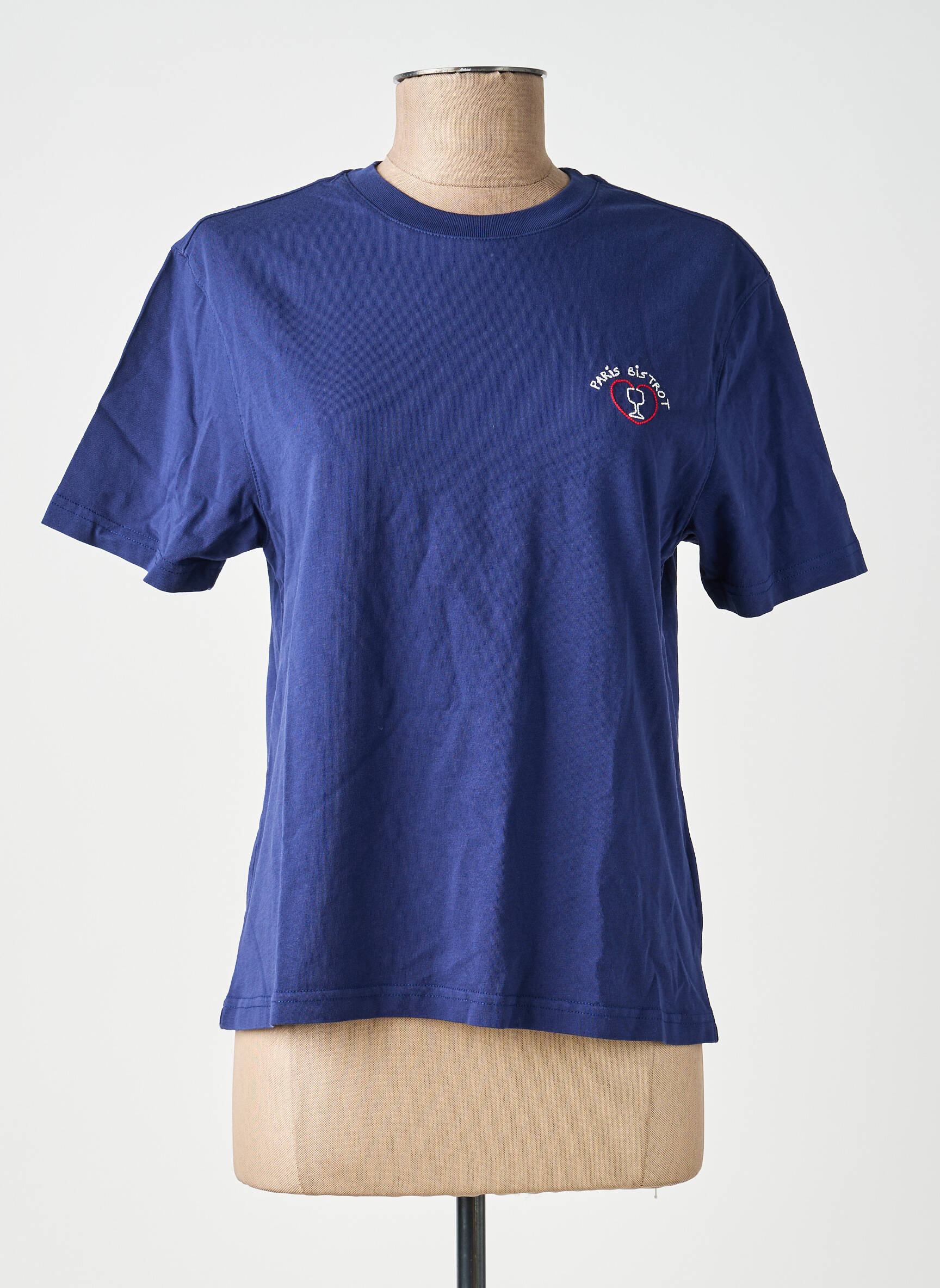 Tricou albastru MAISON LABICHE femeie