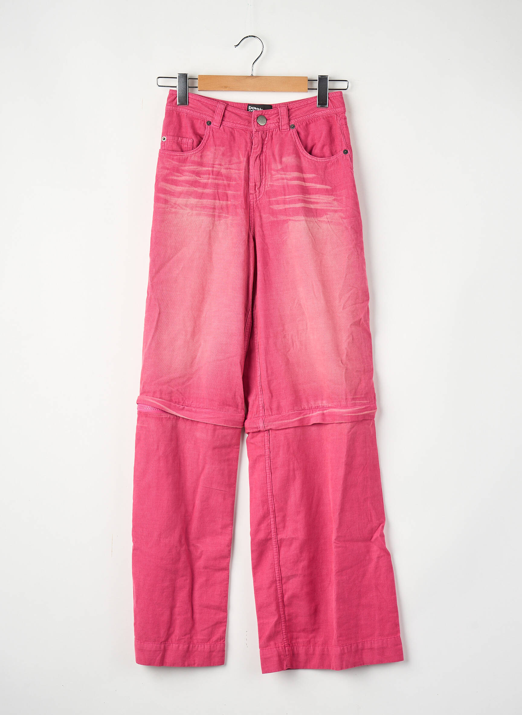Pantalon drept roz BASIC PLEASURE MODE femeie