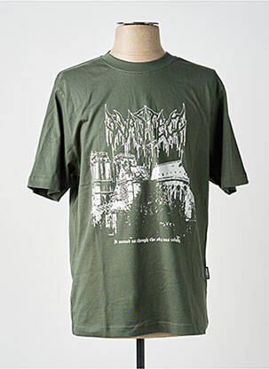 Tricou verde WASTED PARIS bărbat
