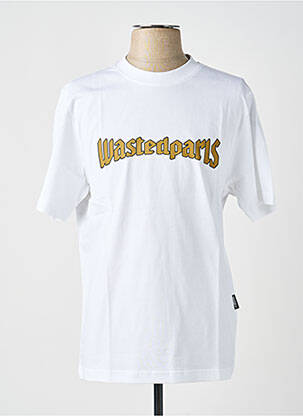 Tricou alb WASTED PARIS bărbat