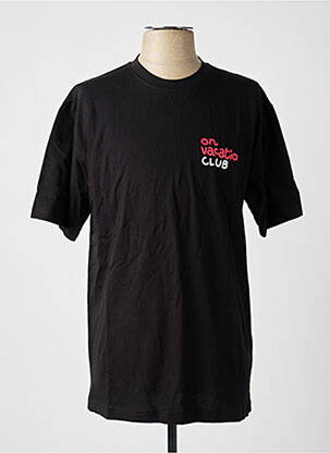 Tricou negru ON VACATION bărbat