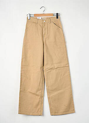 Pantalon drept bej CARHARTT femeie