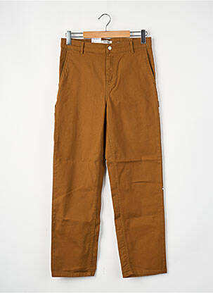 Pantalon drept maro CARHARTT femeie