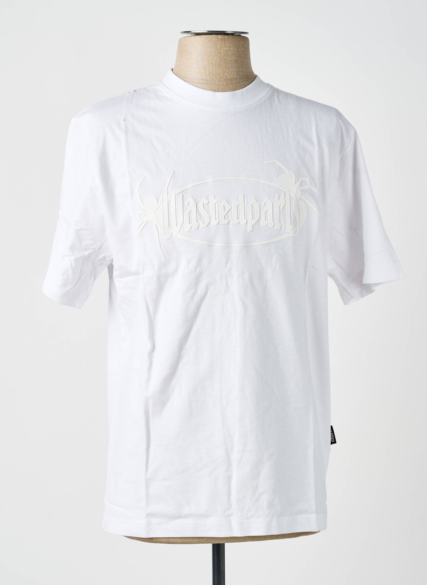 Tricou alb WASTED PARIS bărbat
