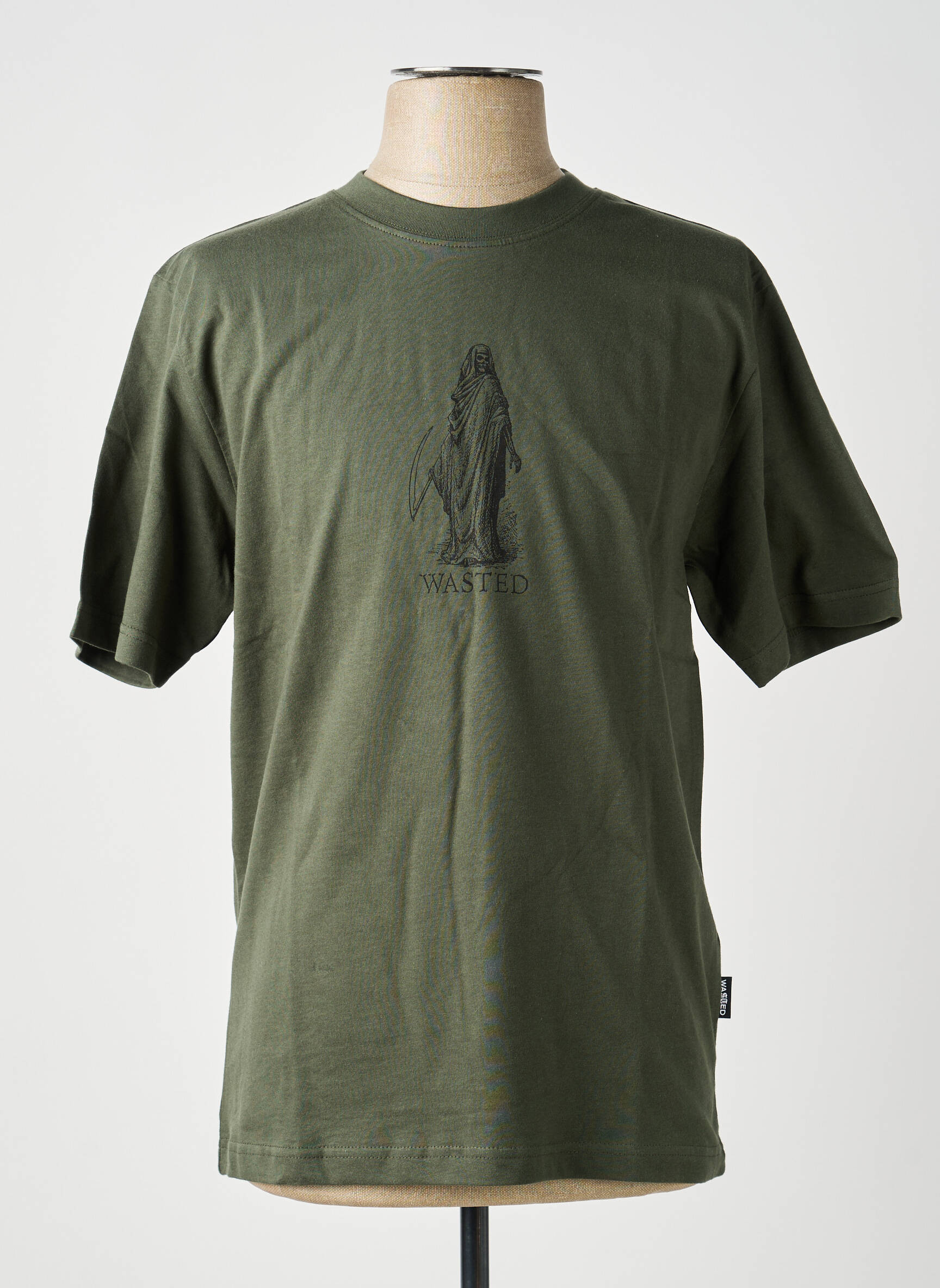 Tricou verde WASTED PARIS bărbat