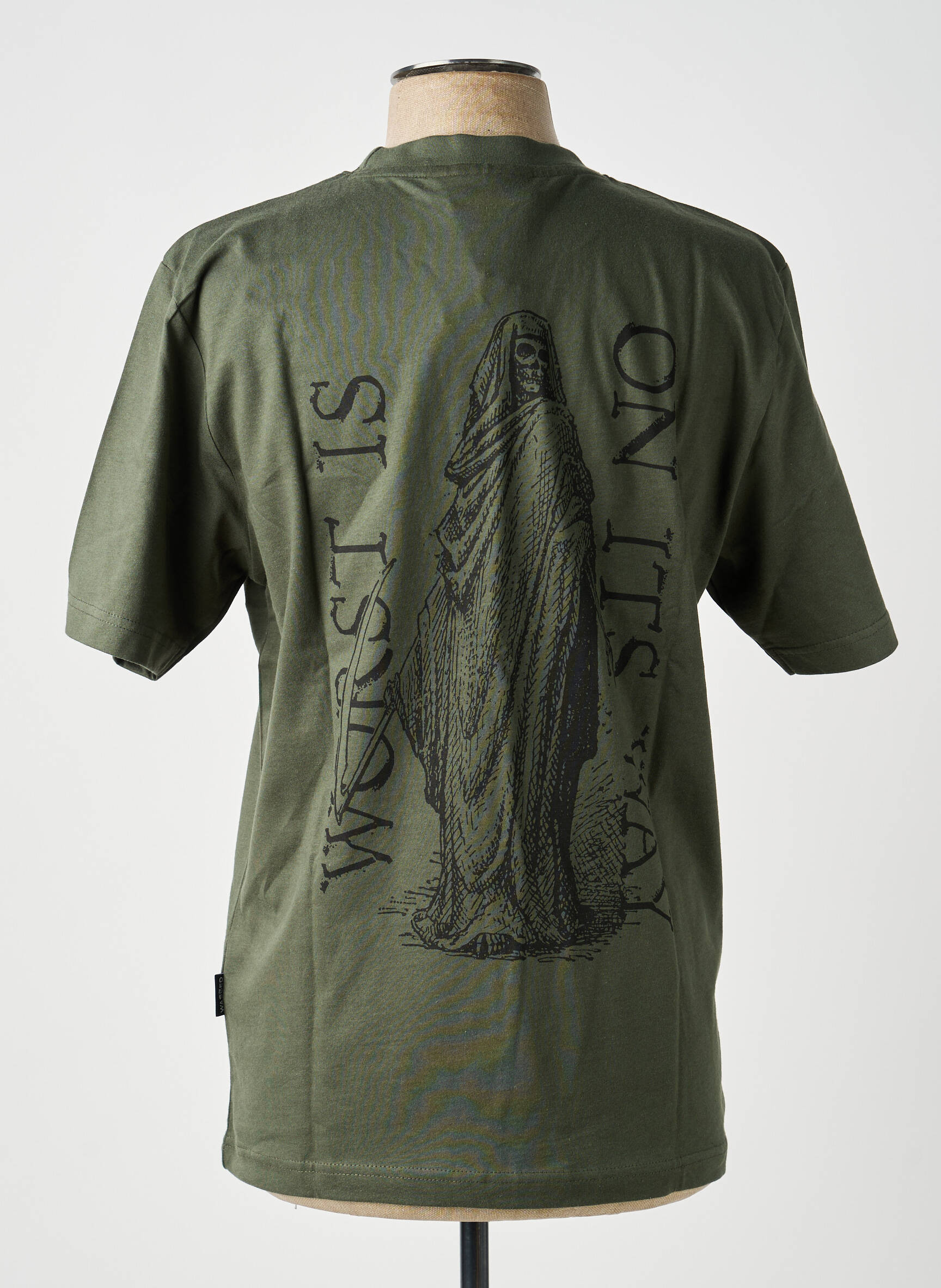 Tricou verde WASTED PARIS bărbat