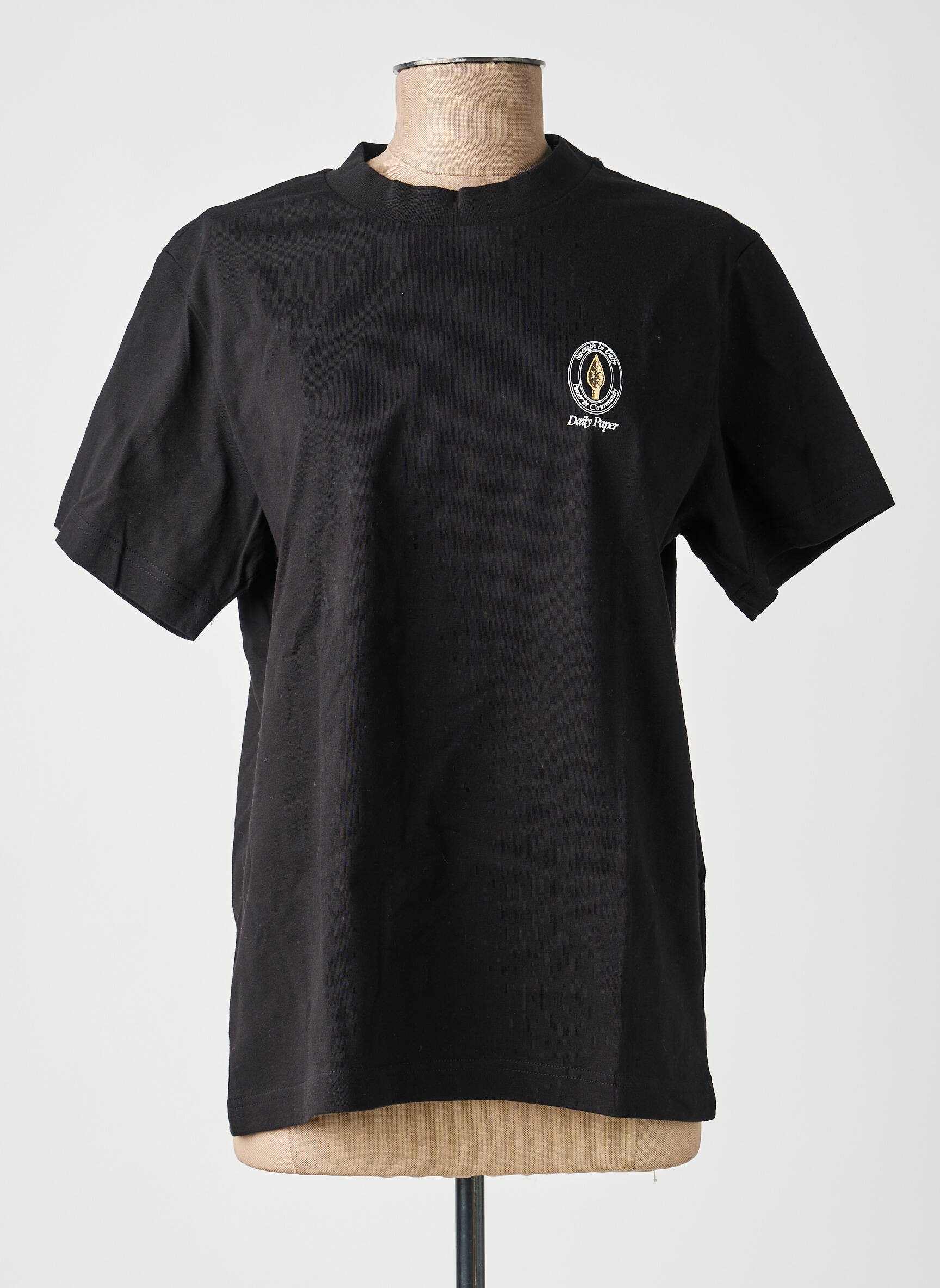 Tricou negru DAILY PAPER femeie