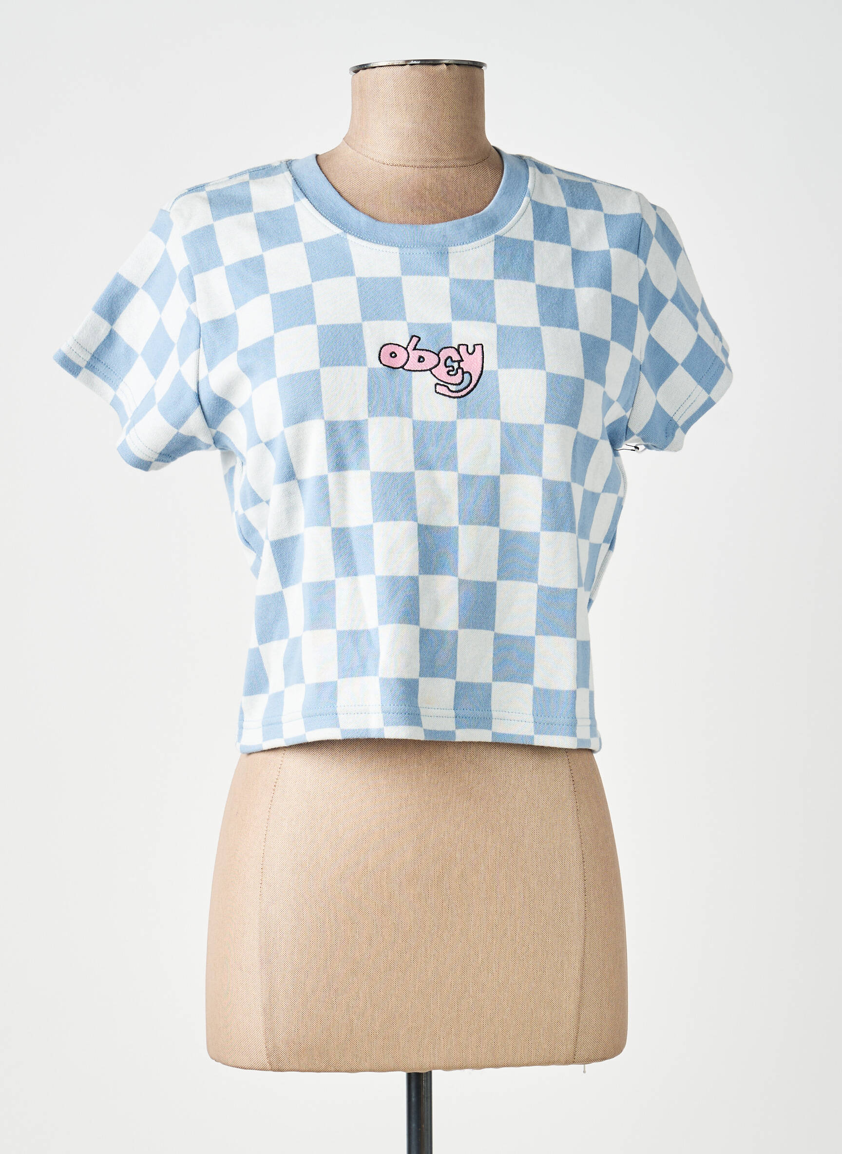 Tricou albastru OBEY femeie
