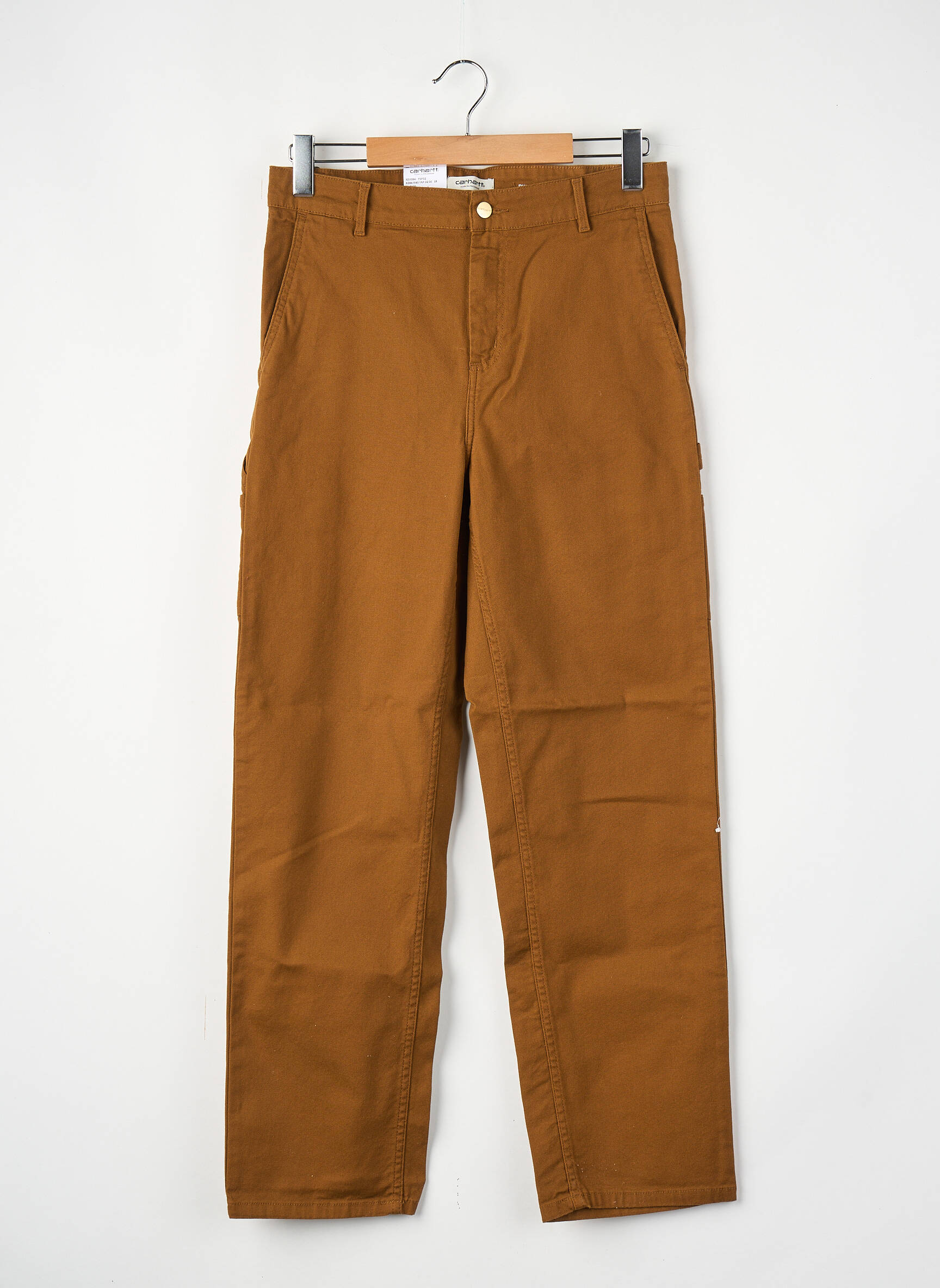 Pantalon drept maro CARHARTT femeie