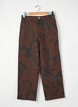 Pantalon drept maro OBEY femeie