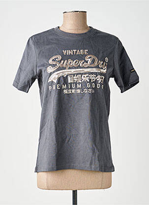 Tricou gri SUPERDRY femeie