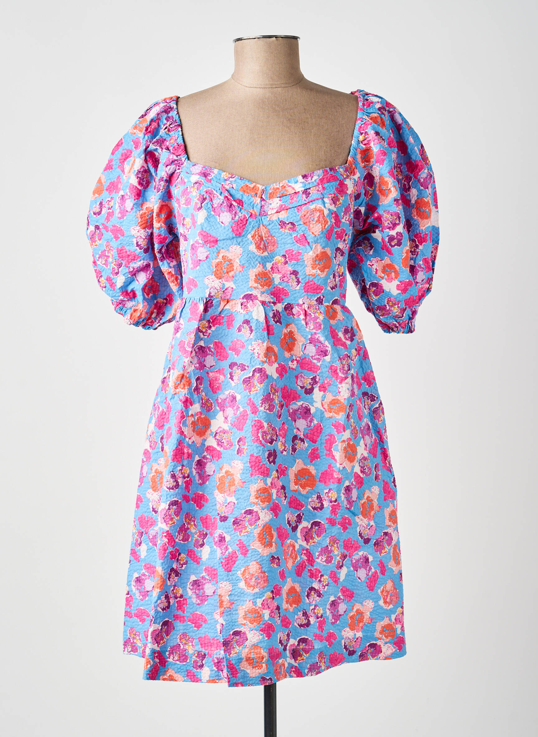 Rochie scurtă albastru GRACE & MILA femeie
