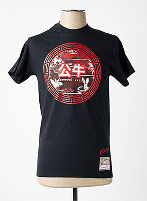 Tricou negru MITCHELL AND NESS bărbat