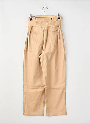Pantalon drept bej SCOTCH & SODA femeie