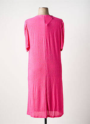 Rochie midi roz EVOKED VILA femeie