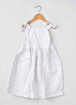 Rochie scurtă alb PETITE LUCETTE fată