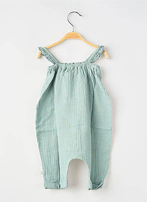 Salopetă-pantalon albastru PETITE LUCETTE fată