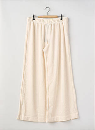 Pantalon drept alb MAT FASHION femeie