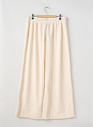 Pantalon drept alb MAT FASHION femeie