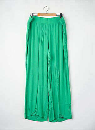 Pantalon larg verde VERO MODA femeie