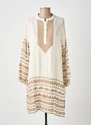 Rochie scurtă alb MAISON HOTEL femeie