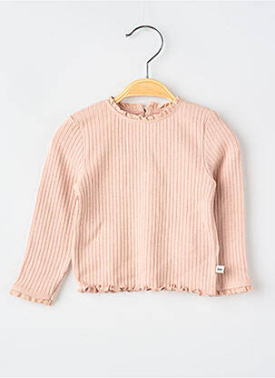 Tricou roz THE NEW SOCIETY fată