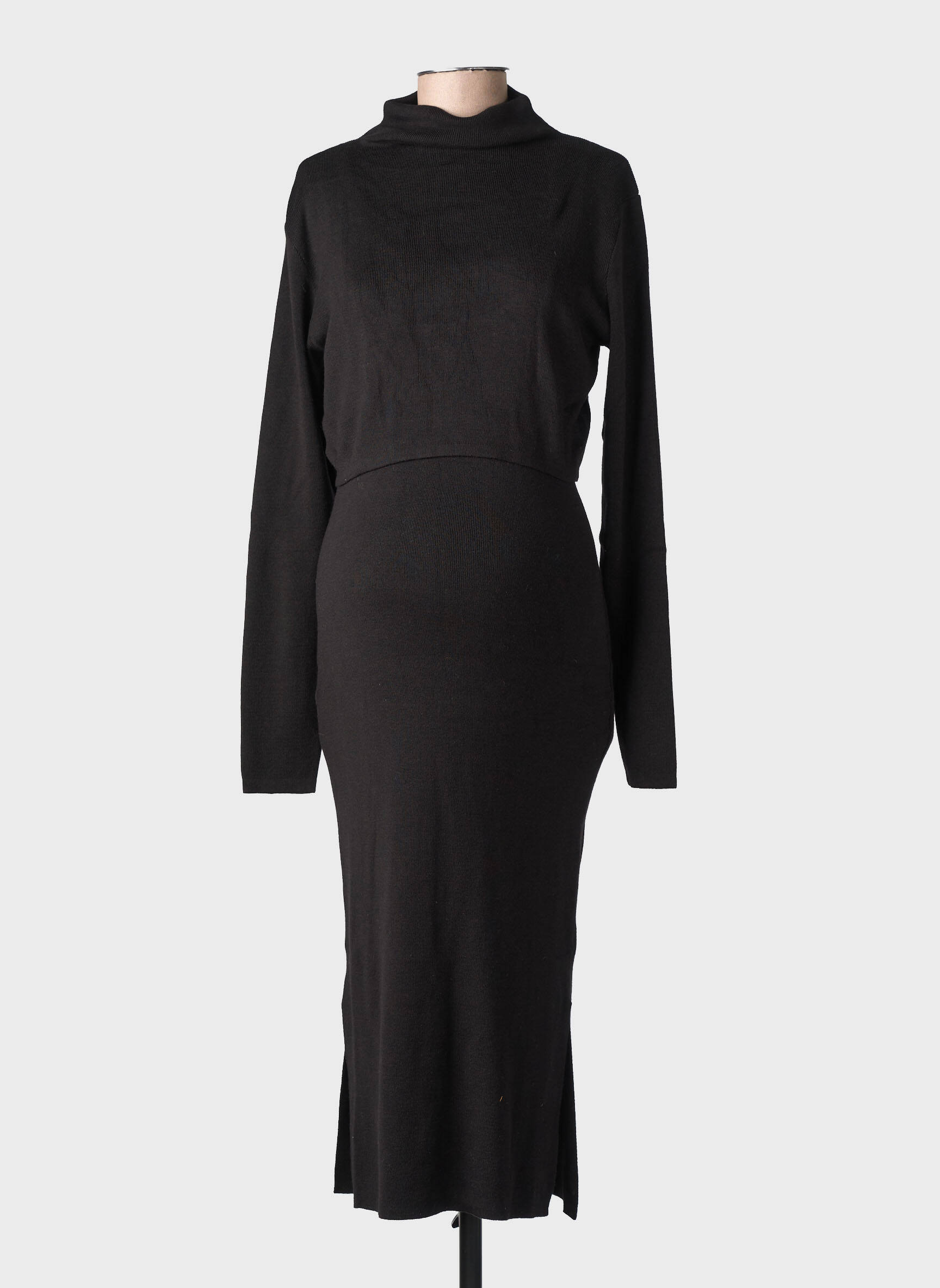 Rochie midi negru NOPPIES femeie