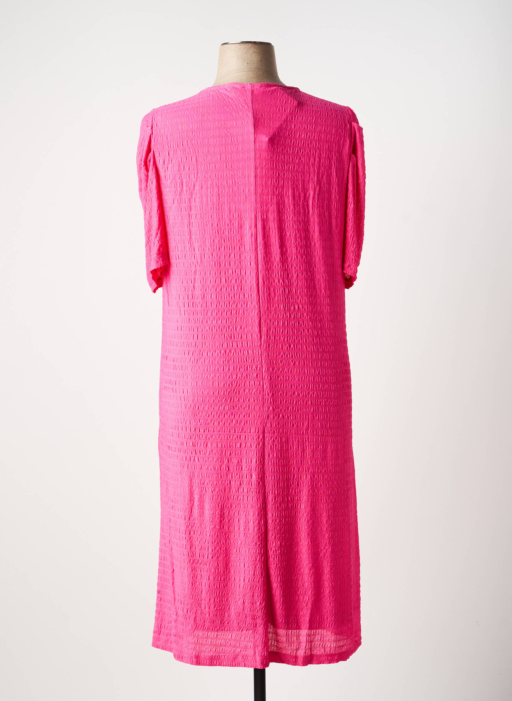 Rochie midi roz EVOKED VILA femeie