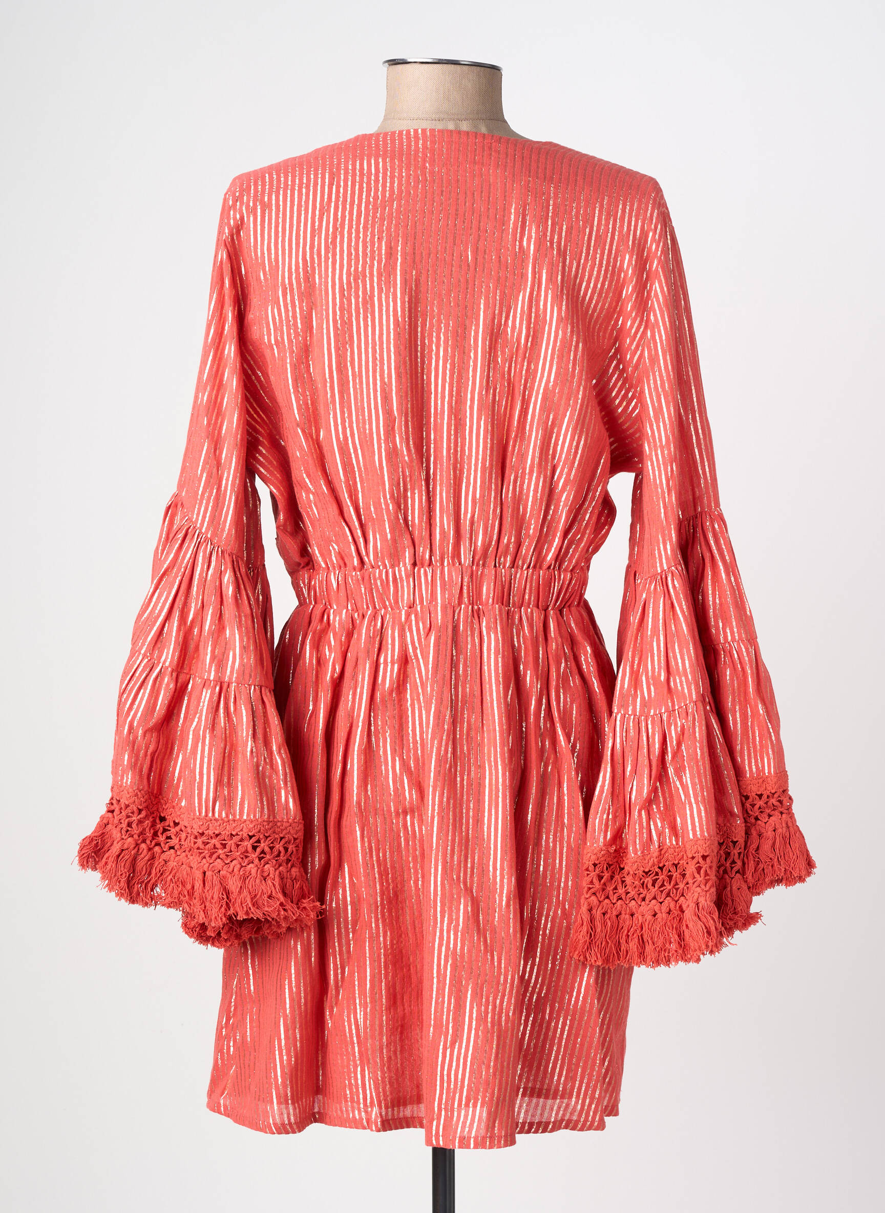 Rochie scurtă portocalie SUNDRESS femeie