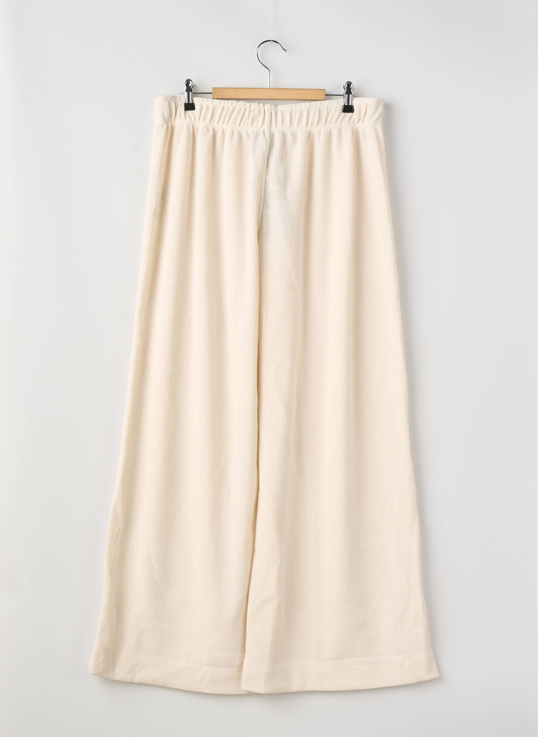 Pantalon drept alb MAT FASHION femeie