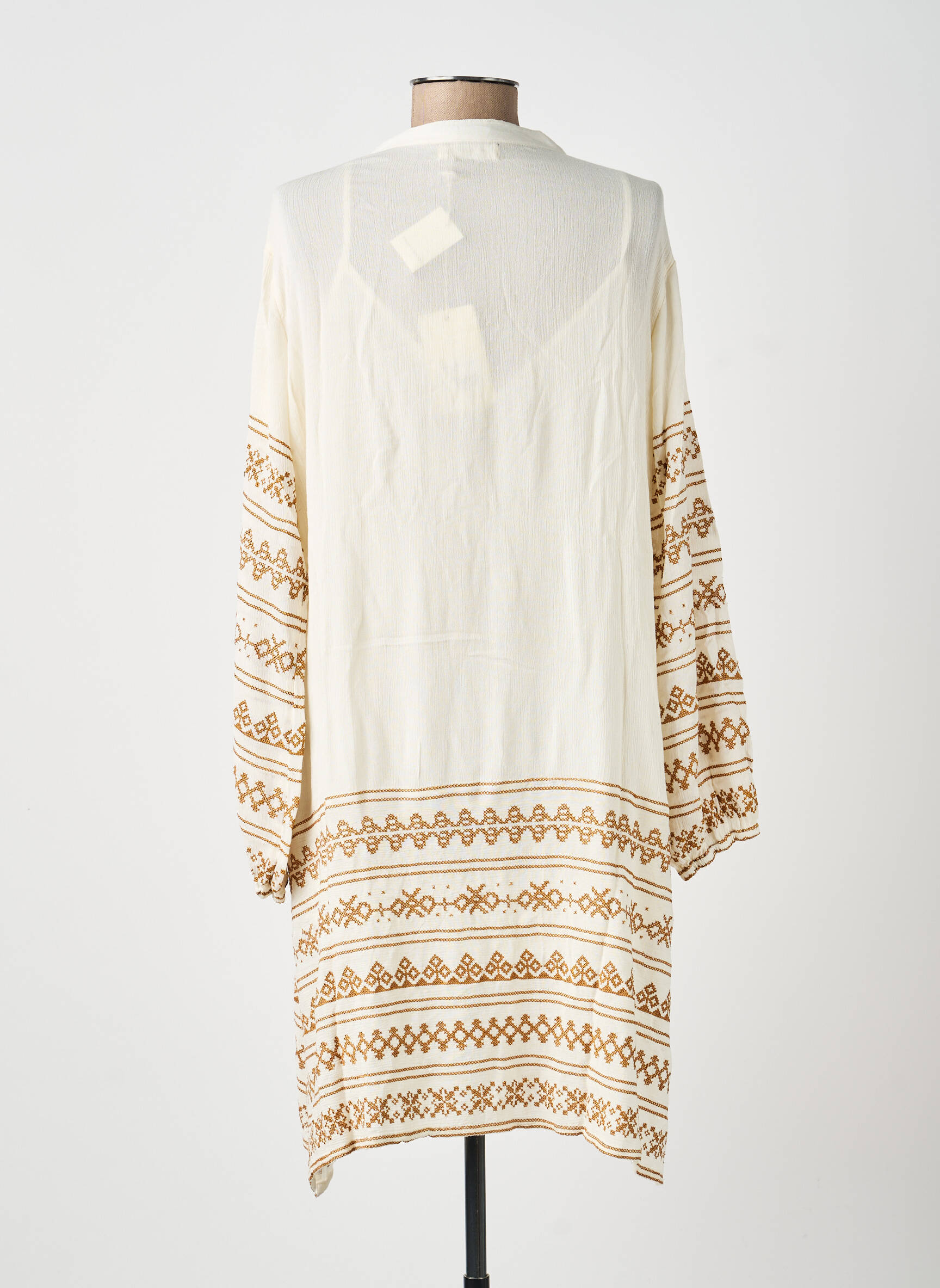 Rochie scurtă alb MAISON HOTEL femeie