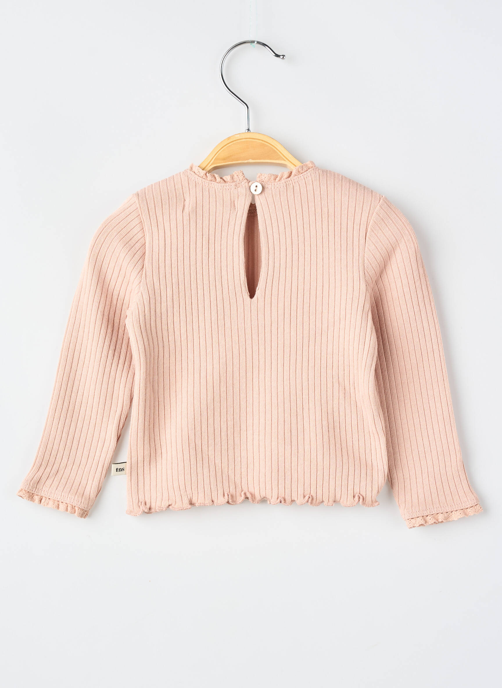 Tricou roz THE NEW SOCIETY fată