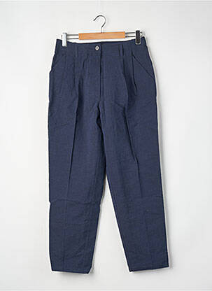 Pantalon drept albastru POMANDERE femeie