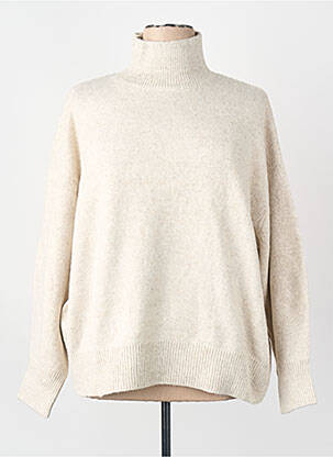 Pulover bej GINA TRICOT femeie