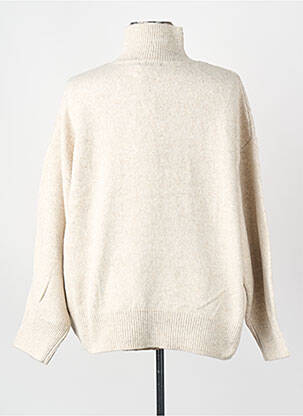 Pulover bej GINA TRICOT femeie
