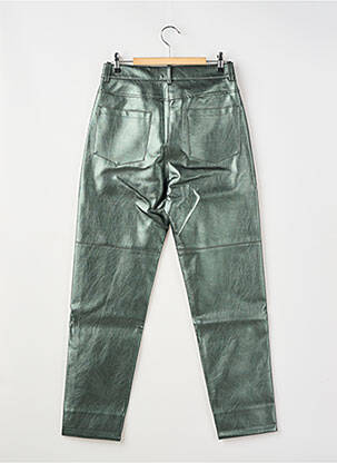 Pantalon drept verde THE LABEL EDITION femeie