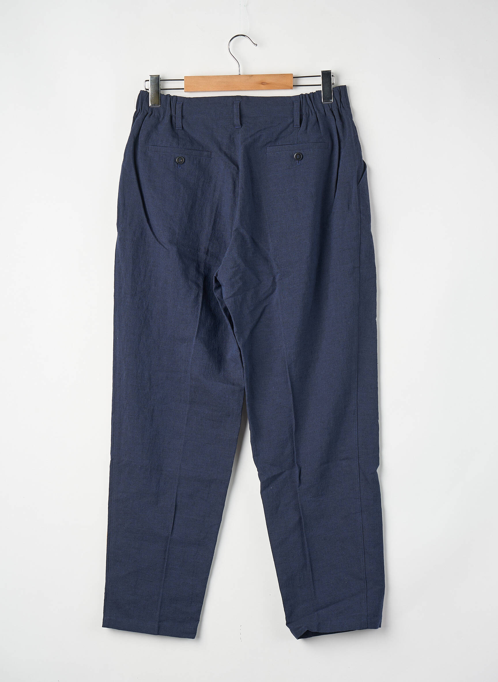 Pantalon drept albastru POMANDERE femeie