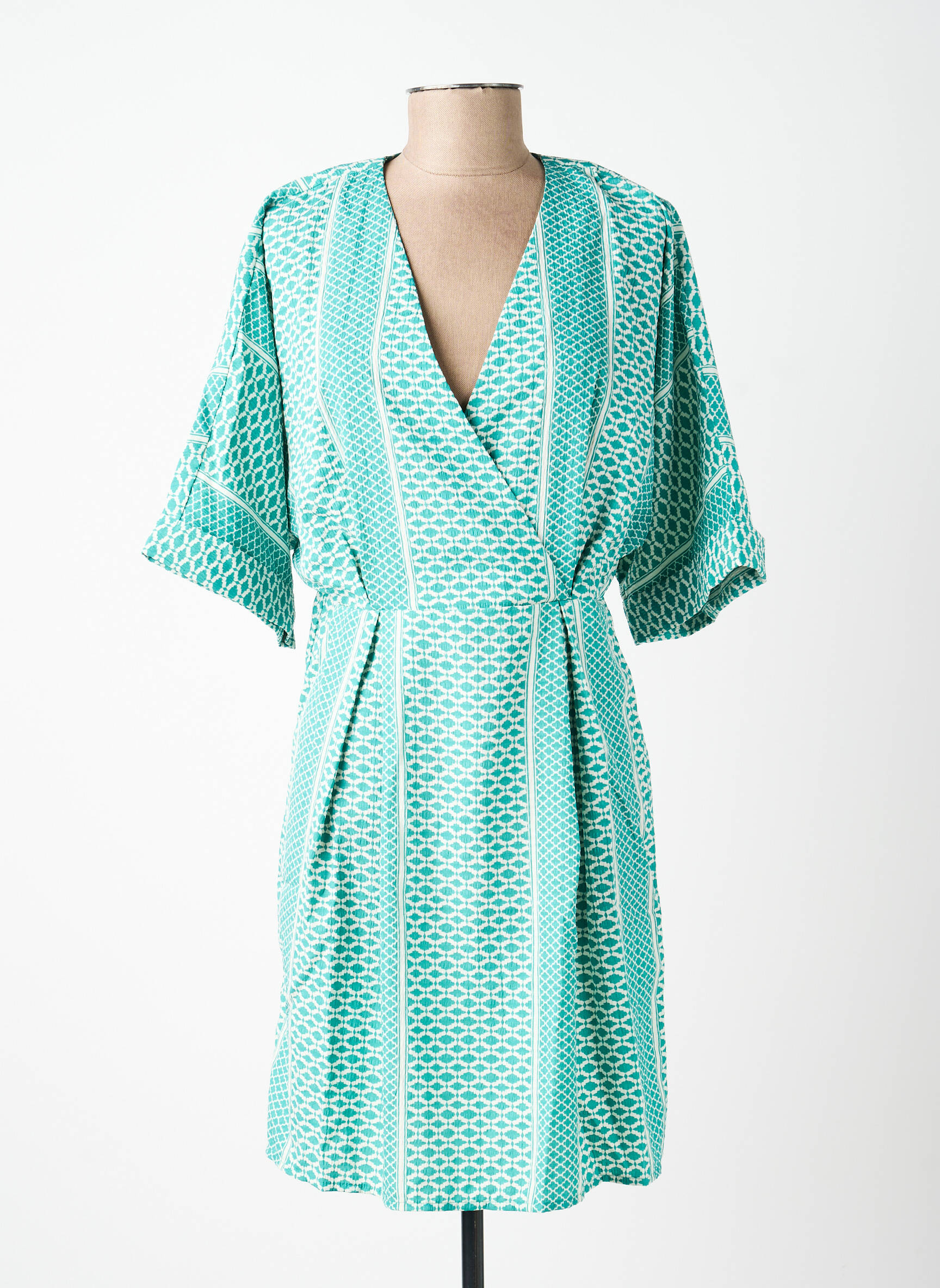 Rochie scurtă verde VILA femeie